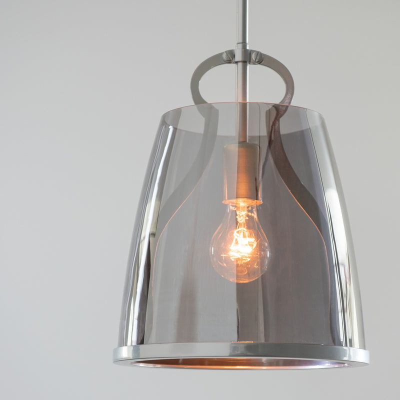 Hubbardton Forge 131065-SKT-MULT-85-PS0721 One Light Pendant, Sterling