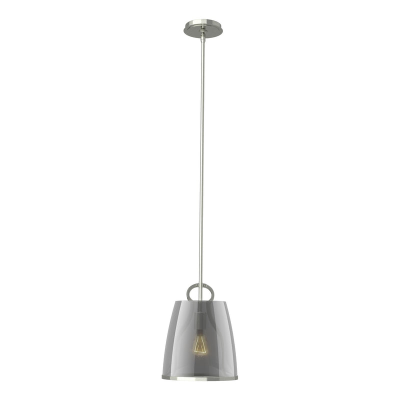 Hubbardton Forge 131065-SKT-MULT-85-PS0721 One Light Pendant, Sterling