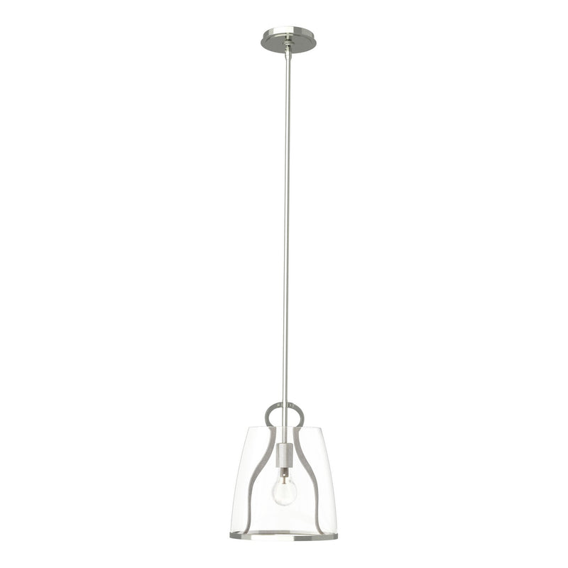 Hubbardton Forge 131065-SKT-MULT-85-ZM0721 One Light Pendant, Sterling