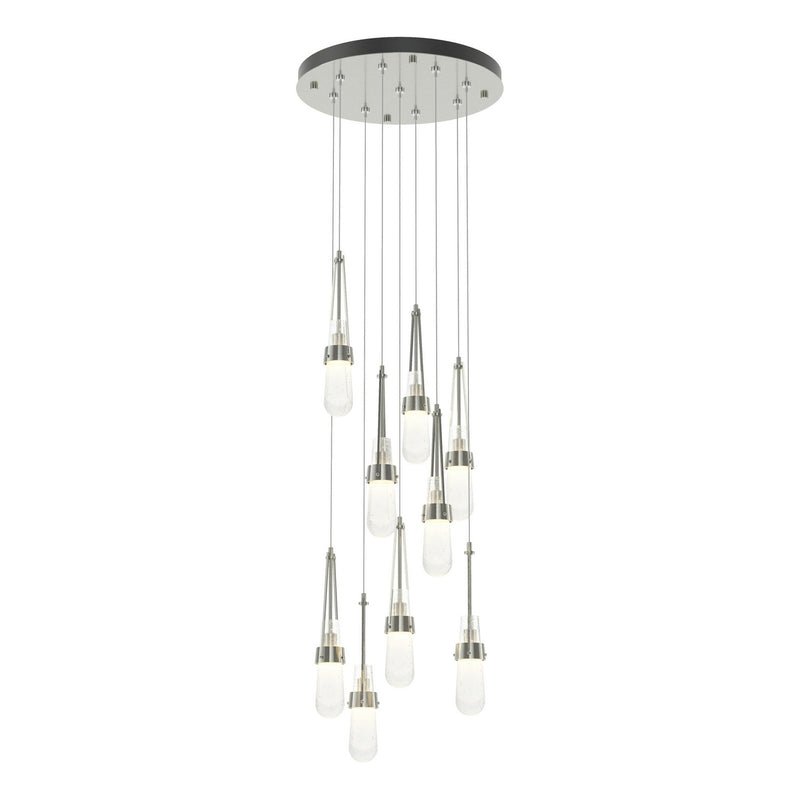 Hubbardton Forge 131100-SKT-STND-85-YG0434 LED Pendant, Sterling