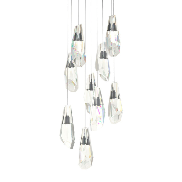 Hubbardton Forge 131101-SKT-LONG-10-CR LED Pendant, Black