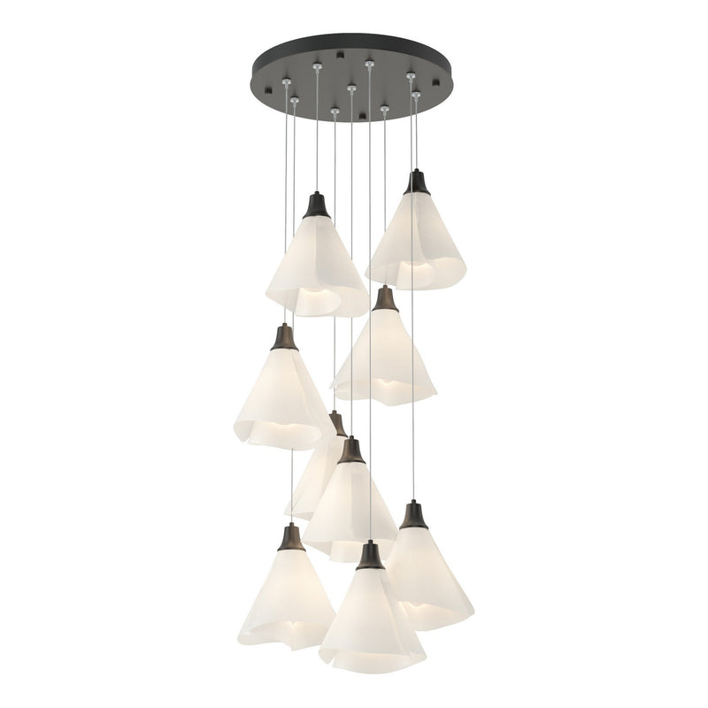 Hubbardton Forge 131102-SKT-STND-10-SH1987 LED Pendant, Black