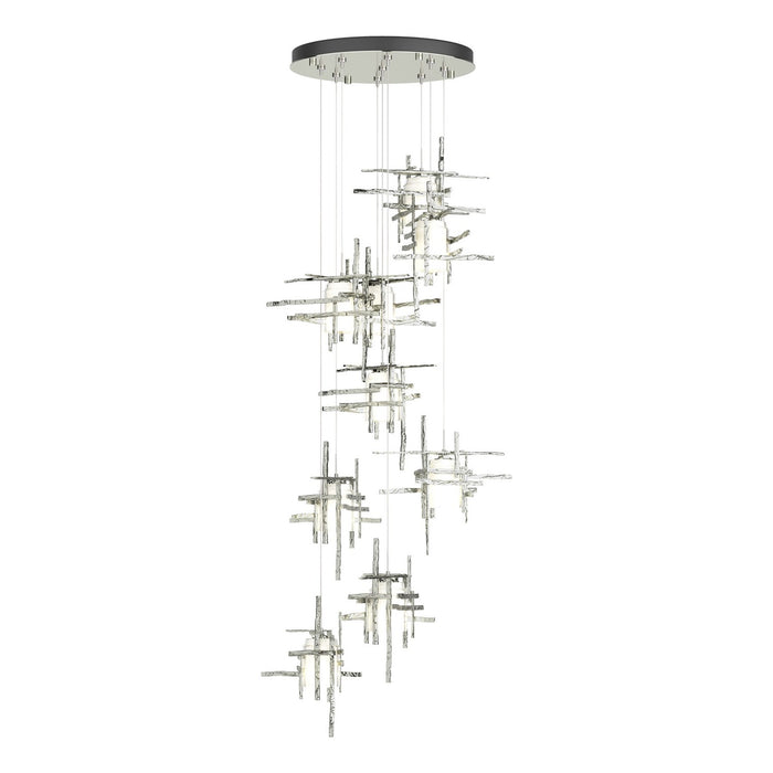 Hubbardton Forge 131109-SKT-STND-85-YC0305 LED Pendant, Sterling