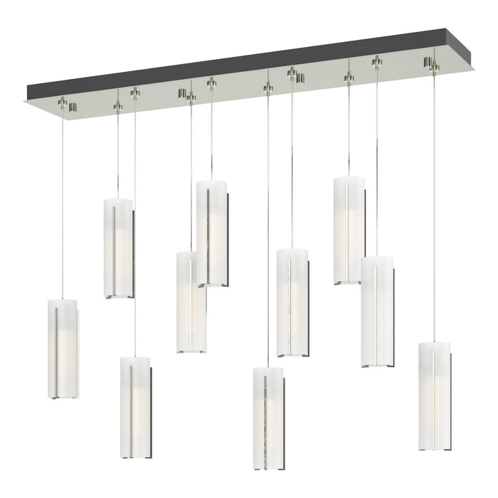 Hubbardton Forge 131204-SKT-STND-85-GG0065 LED Pendant, Sterling