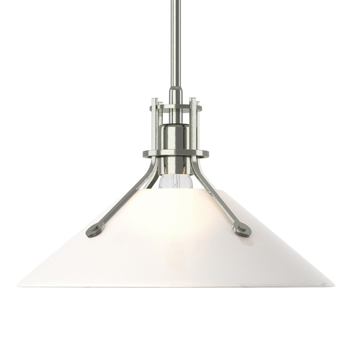 Hubbardton Forge 134553-SKT-MULT-85-FD0686 One Light Pendant, Sterling