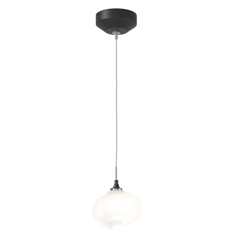 Hubbardton Forge 161182-SKT-STND-10-FD0710 One Light Mini Pendant, Black