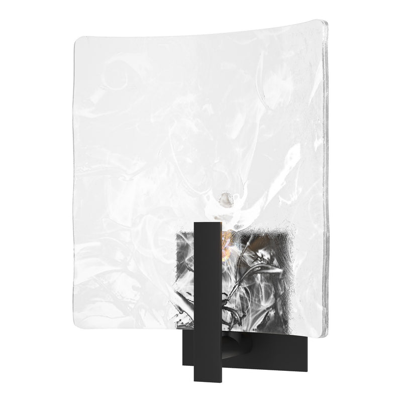 Hubbardton Forge 201310-SKT-10-YR0699 One Light Bath Sconce, Black