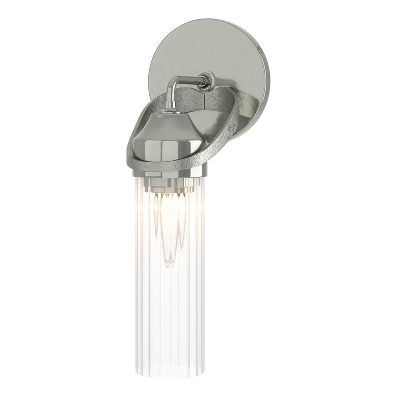 Hubbardton Forge 201344-SKT-85-ZM0634 One Light Bath Sconce, Sterling