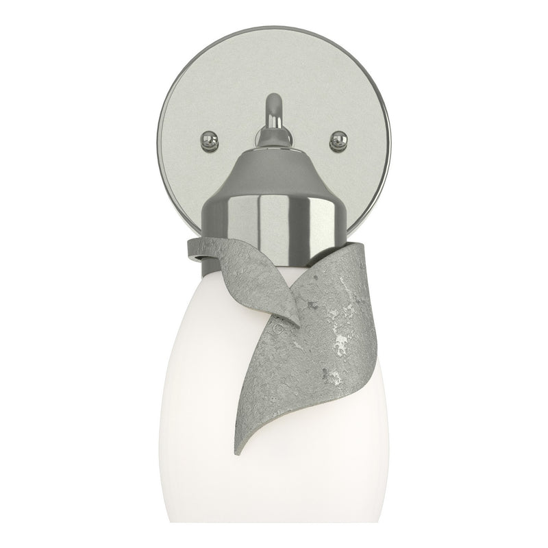 Hubbardton Forge 201350-SKT-85-GG0330 One Light Bath Sconce, Sterling