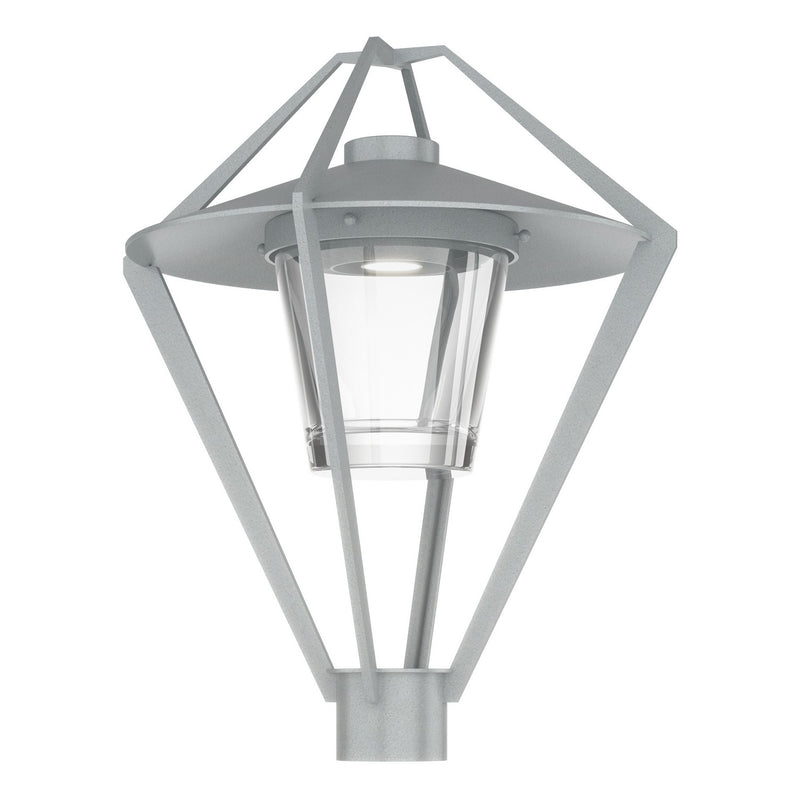 Hubbardton Forge 342651-SKT-78-ZM0727 One Light Outdoor Post Mount, Coastal Burnished Steel
