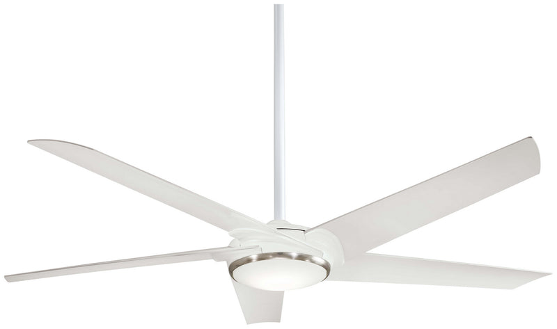 Minka Aire F617L-WHF 60" Ceiling Fan, Flat White