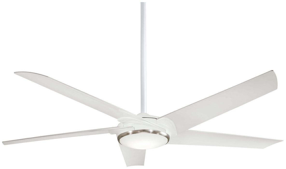 Minka Aire F617L-WHF 60" Ceiling Fan, Flat White