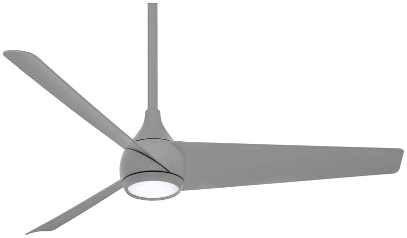 Minka Aire F678L-GRY 52" Ceiling Fan, Grey