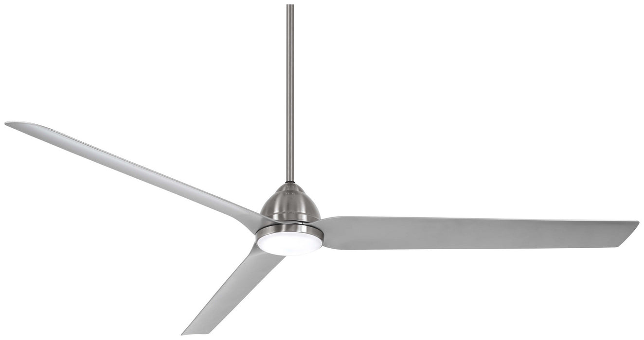 Minka Aire F754L-BNW 84" Ceiling Fan, Brushed Nickel Wet