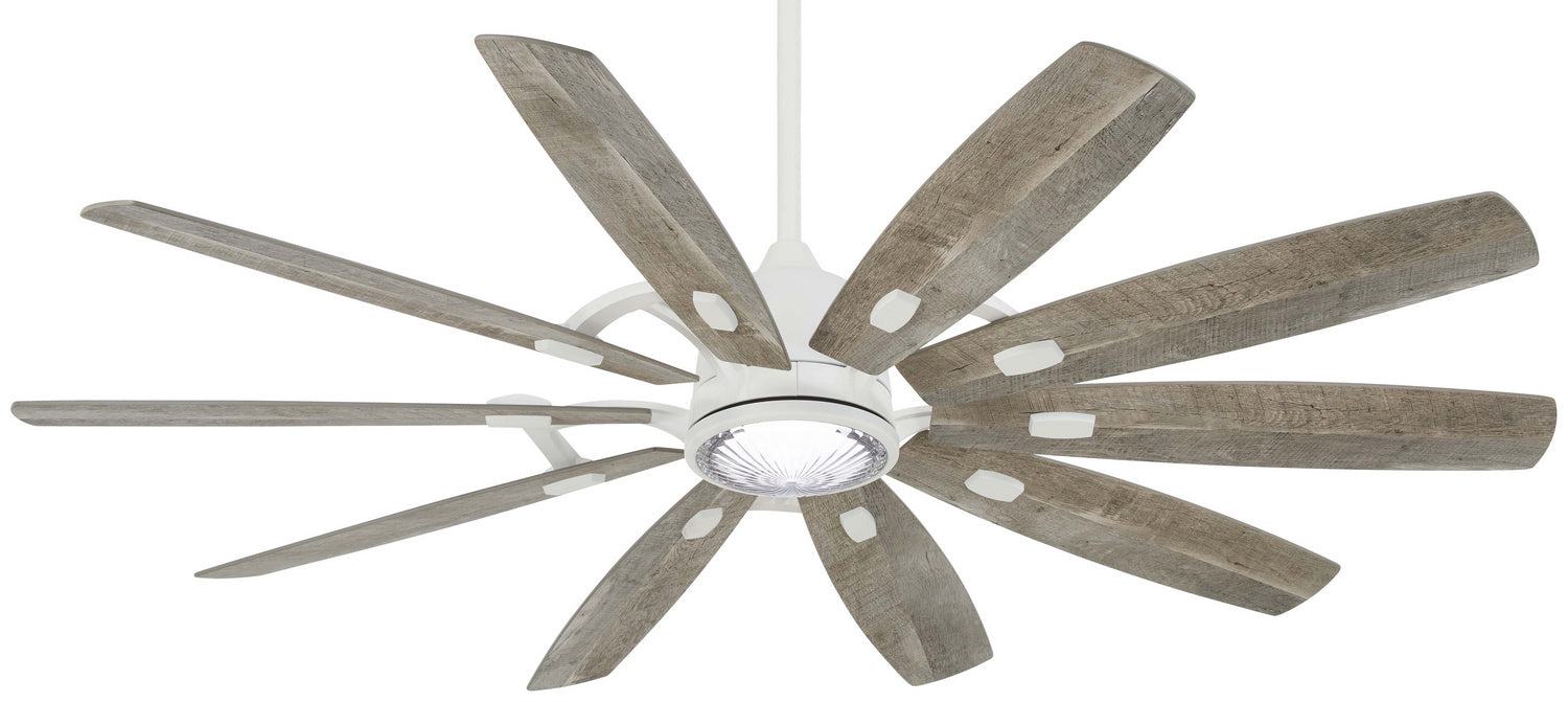 Minka Aire F864L-WHF/SVG 65" Ceiling Fan, Flat White