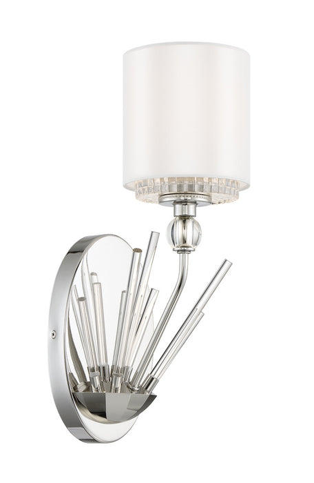 Metropolitan N7381-613 One Light Wall Sconce, Polished Nickel