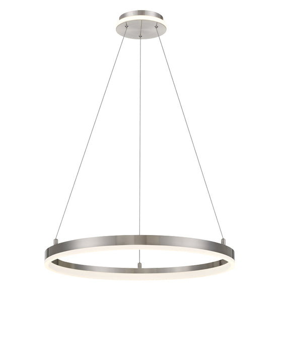 George Kovacs P1911-084-L LED Pendant, Brushed Nickel