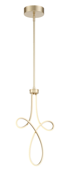 George Kovacs P5431-697-L LED Mini Pendant, Soft Gold