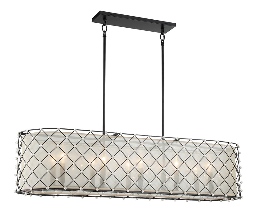 Minka-Lavery 2869-66A Ten Light Island Pendant, Coal