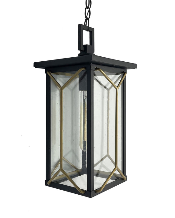 Minka-Lavery 72804-727 One Light Chain Hung, Sand Coal And Mystic Gold