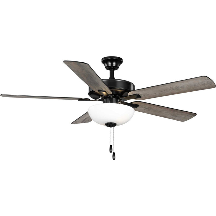 Progress Lighting P250078-31M-WB 52" Ceiling Fan, Matte Black