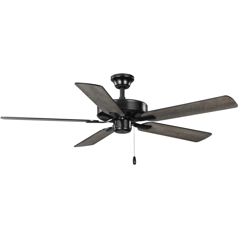 Progress Lighting P250080-31M 52" Ceiling Fan, Matte Black