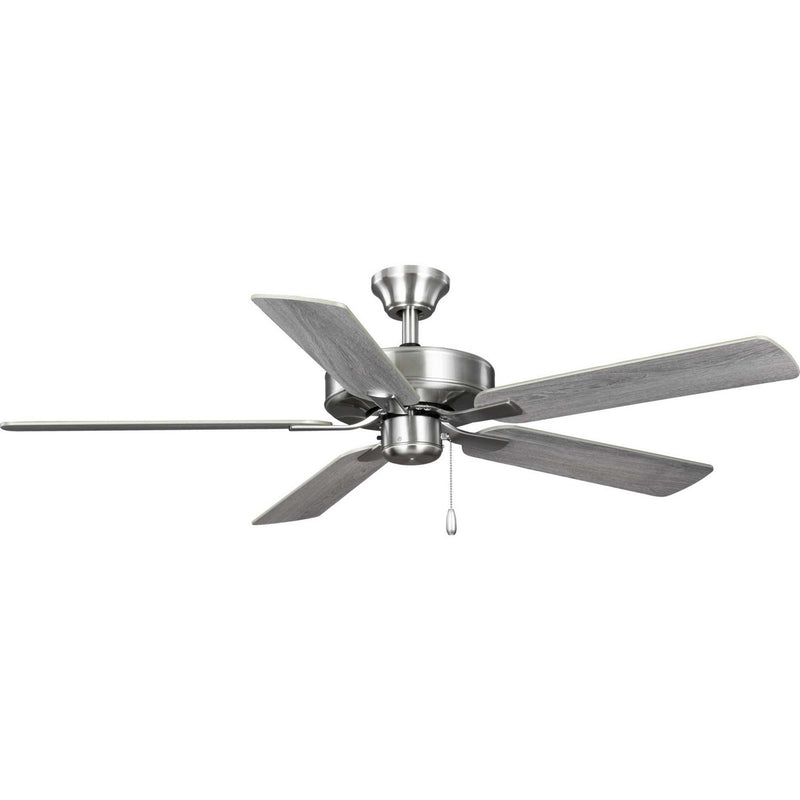 Progress Lighting P250084-009 52" Ceiling Fan, Brushed Nickel