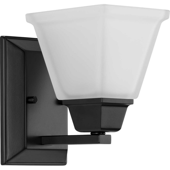 Progress Lighting P300158-31M One Light Bath Vanity, Matte Black