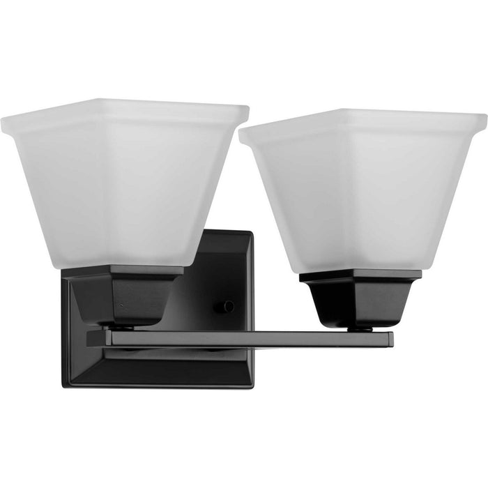 Progress Lighting P300159-31M Two Light Bath Vanity, Matte Black