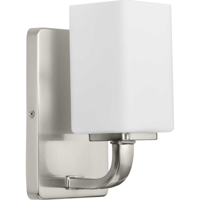 Progress Lighting P300368-009 One Light Bath Vanity, Brushed Nickel