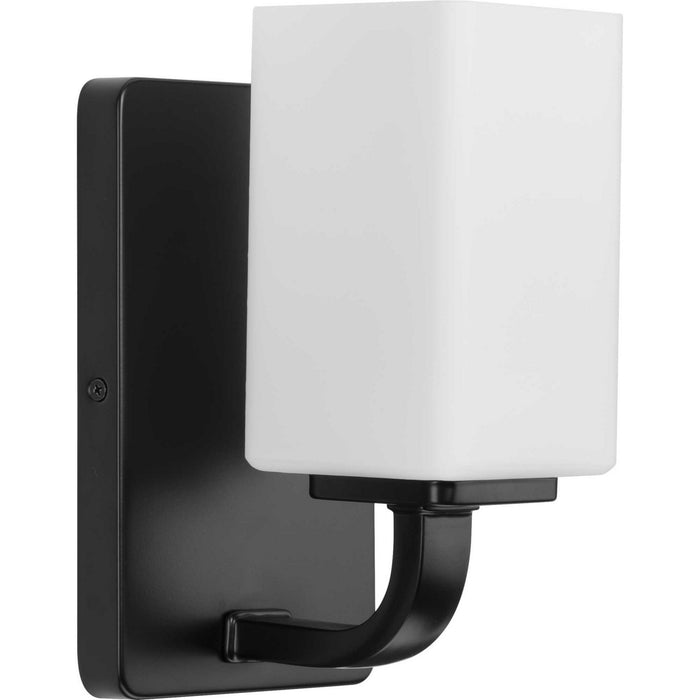 Progress Lighting P300368-31M One Light Bath Vanity, Matte Black