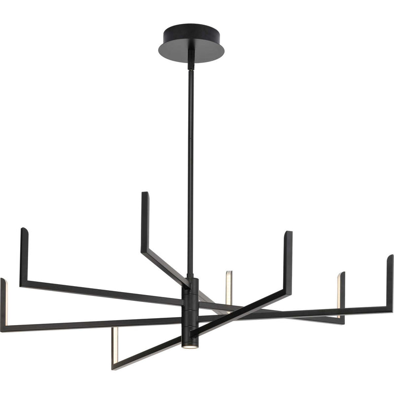 Progress Lighting P400261-031-30 LED Chandelier, Black