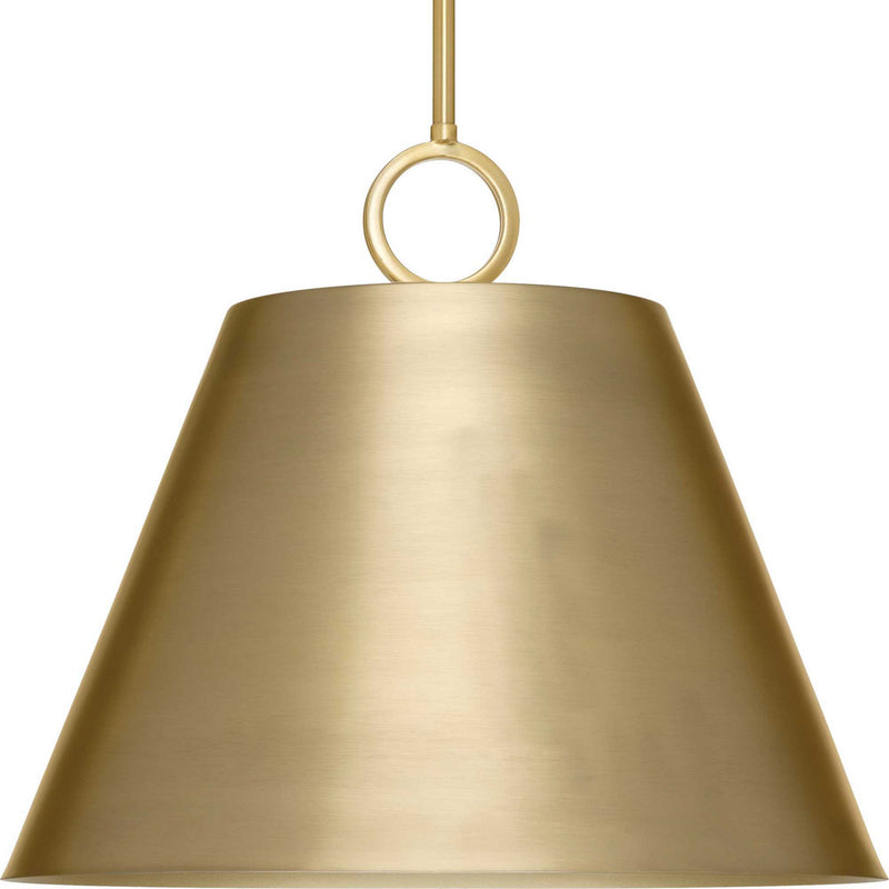 Progress Lighting P500368-109 Three Light Pendant, Brushed Bronze