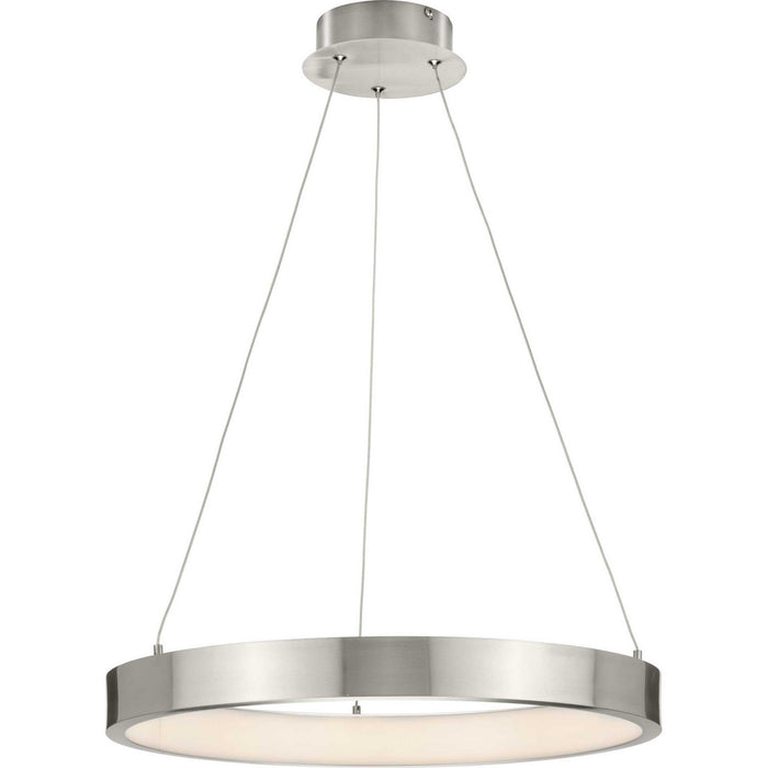 Progress Lighting P500369-009-30 LED Pendant, Brushed Nickel