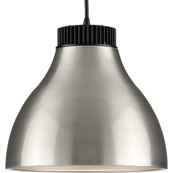 Progress Lighting P500372-009-30 LED Pendant, Brushed Nickel