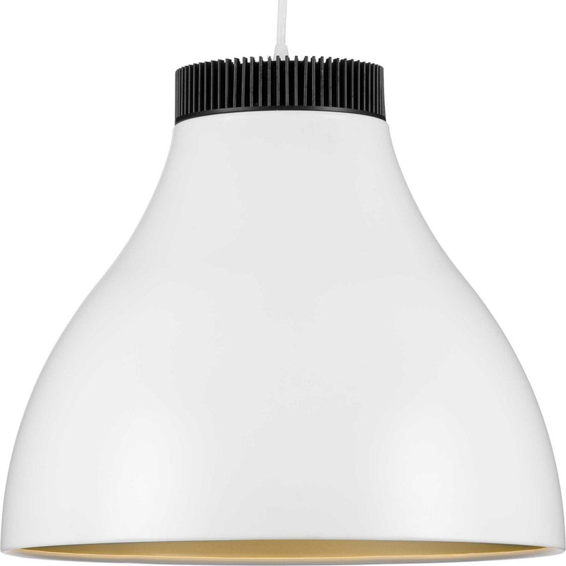 Progress Lighting P500373-028-30 LED Pendant, Satin White