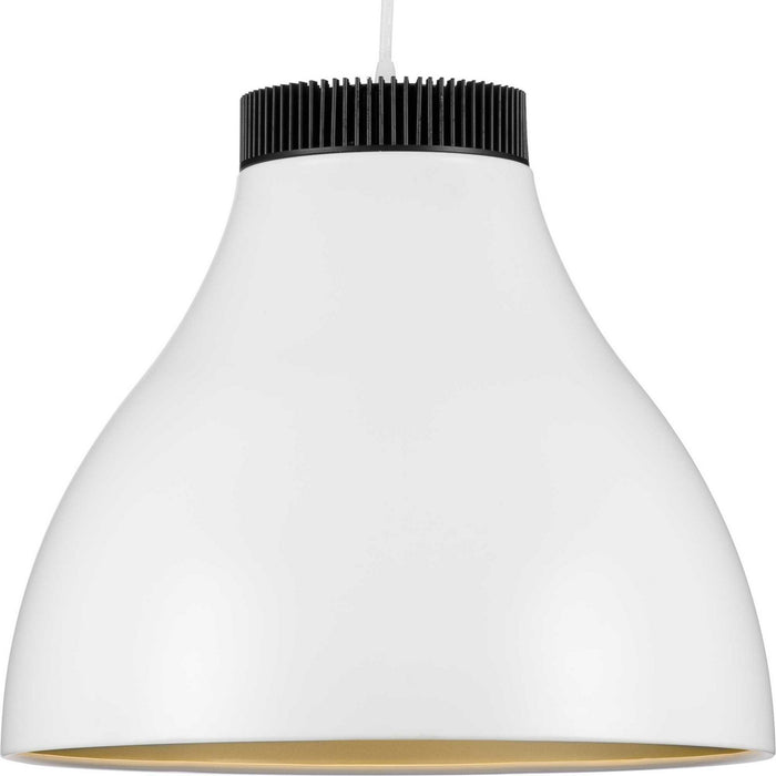 Progress Lighting P500373-028-30 LED Pendant, Satin White