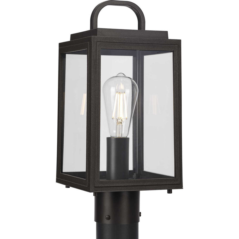 Progress Lighting P540064-020 One Light Outdoor Post Mount, Antique Bronze