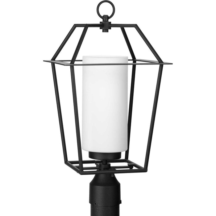Progress Lighting P540120-031 One Light Outdoor Post Mount, Black