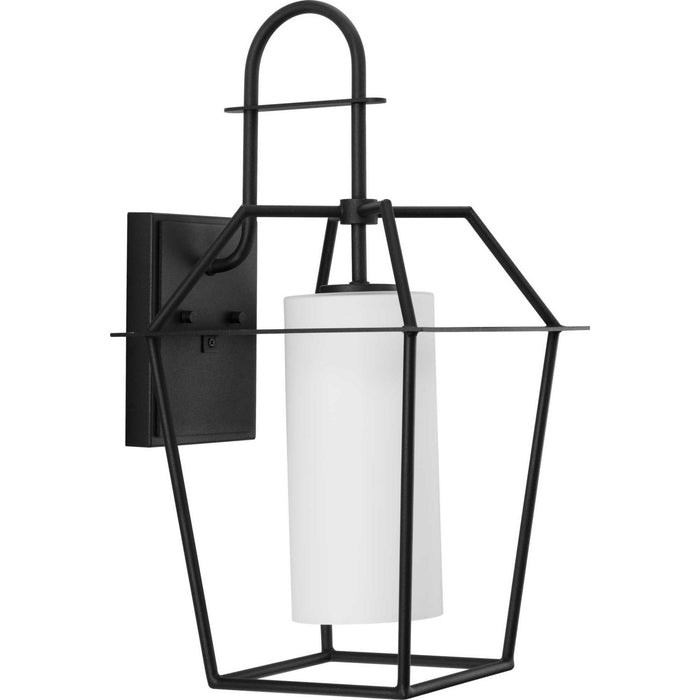 Progress Lighting P560315-031 One Light Outdoor Wall Lantern, Black