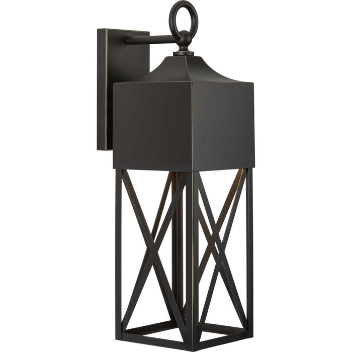 Progress Lighting P560317-020 One Light Outdoor Wall Lantern, Antique Bronze