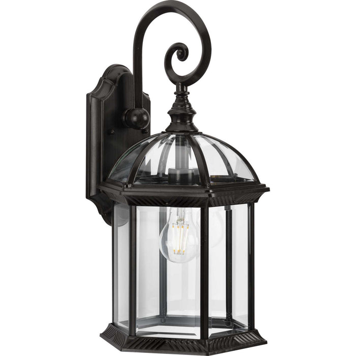 Progress Lighting P560323-020 One Light Outdoor Wall Lantern, Antique Bronze