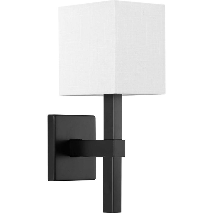 Progress Lighting P710016-31M One Light Wall Sconce, Matte Black
