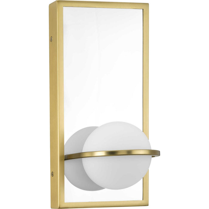 Progress Lighting P710105-012-30 LED Wall Bracket, Satin Brass