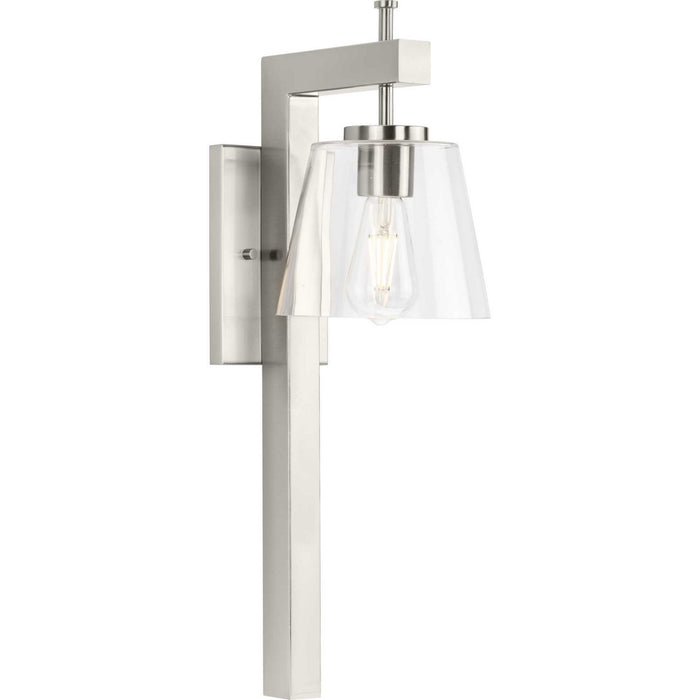 Progress Lighting P710108-009 One Light Wall Bracket, Brushed Nickel