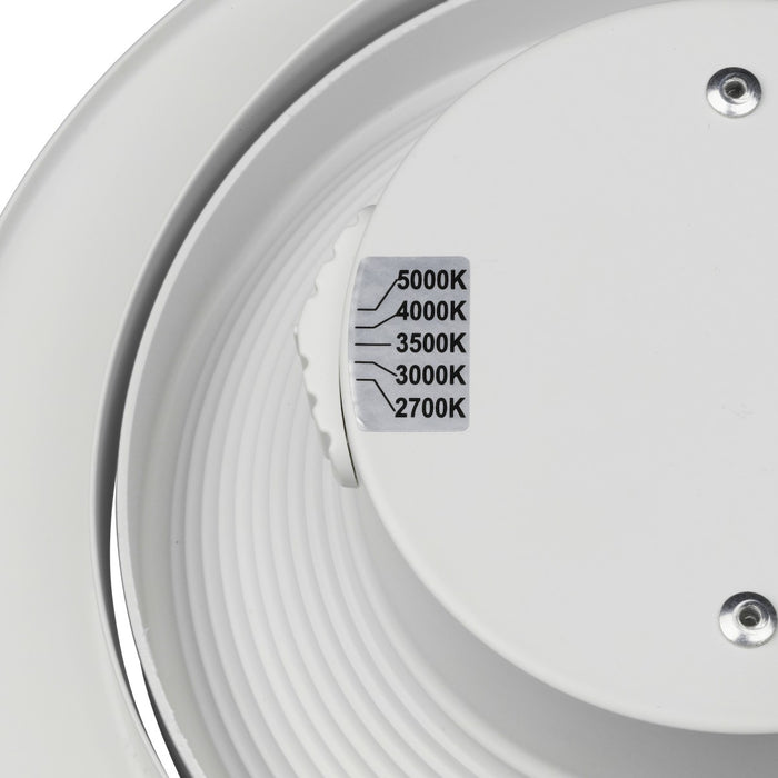 American Lighting AD6S-5CCT-WH 6"Swivel, White