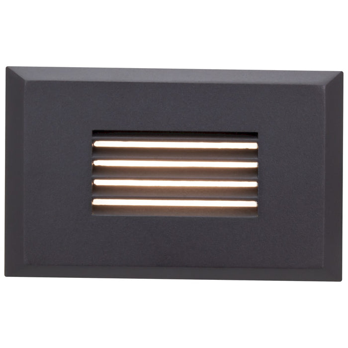 American Lighting SGL4-120-30-HL LED Step Light, Black/White