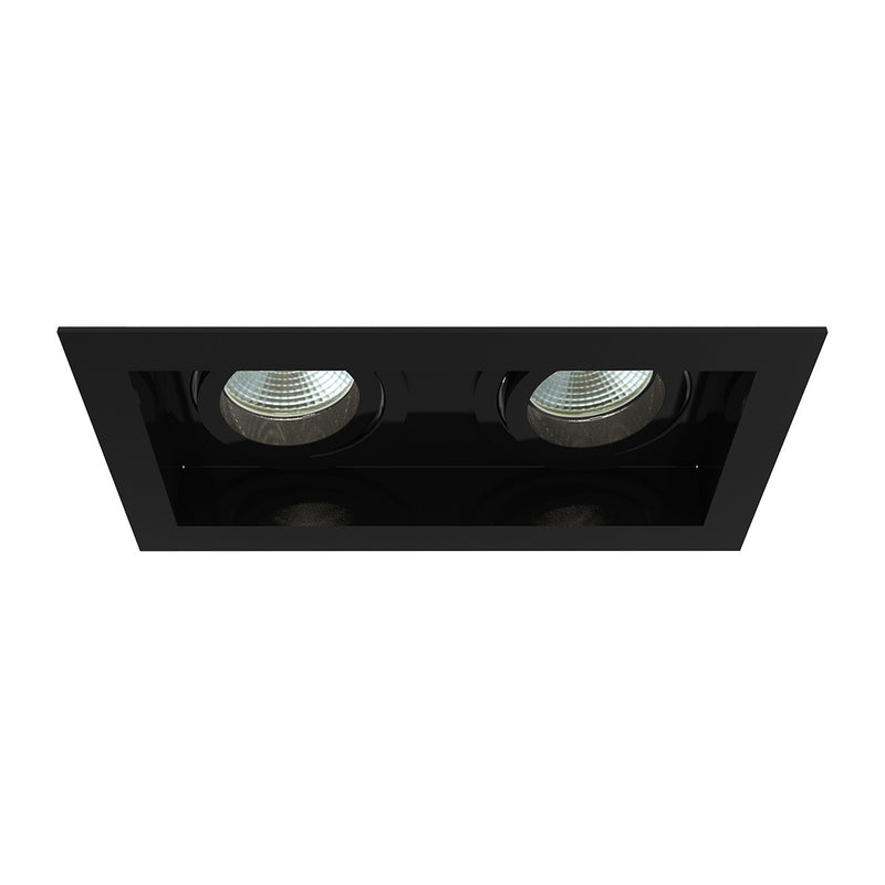 Eurofase 31763-35-023 Two Light Gimbal, Black