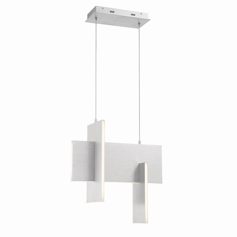 Eurofase 37346-038 LED Pendant, Aluminium