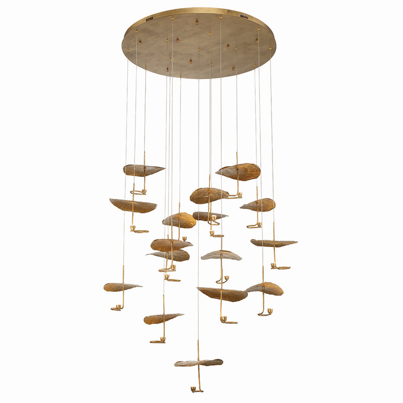 Eurofase 41907-016 LED Chandelier, Bronze
